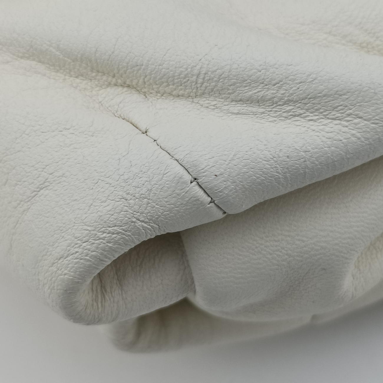 Pre-owned VERSACE Palazzo Medusa White leather  handbag | stylenewstar