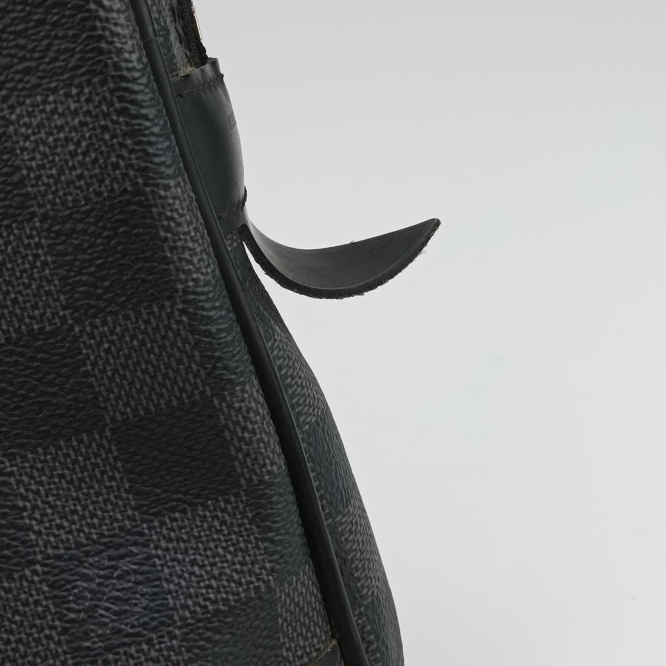 Vintage Louis Vuitton Porte Documents Voyage Noir Damier Graphite N41125 handbag | stylenewstar