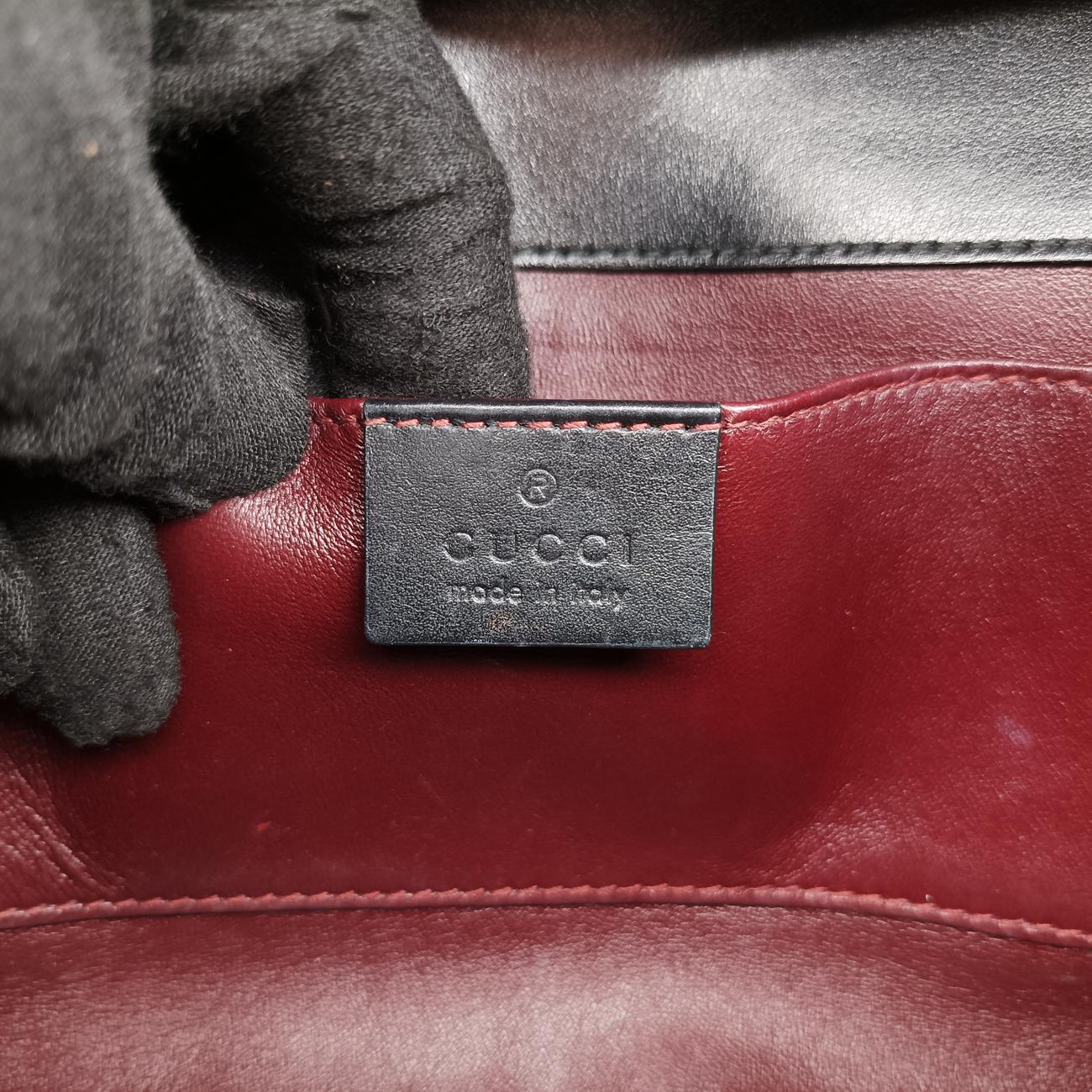 Vintage Gucci Zumi Black Leather 572375 shoulderbag | stylenewstar