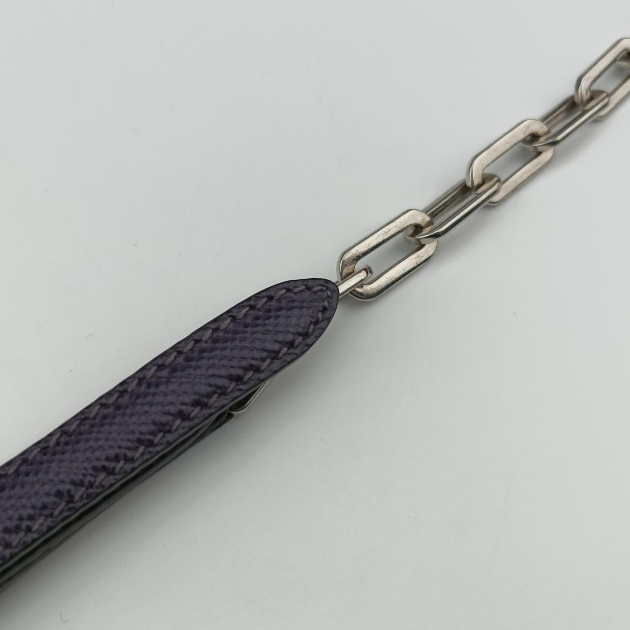 Pre-owned Prada Small Double Turnlock Purple SAFFIANO Leather BT955X shoulderbag | stylenewstar