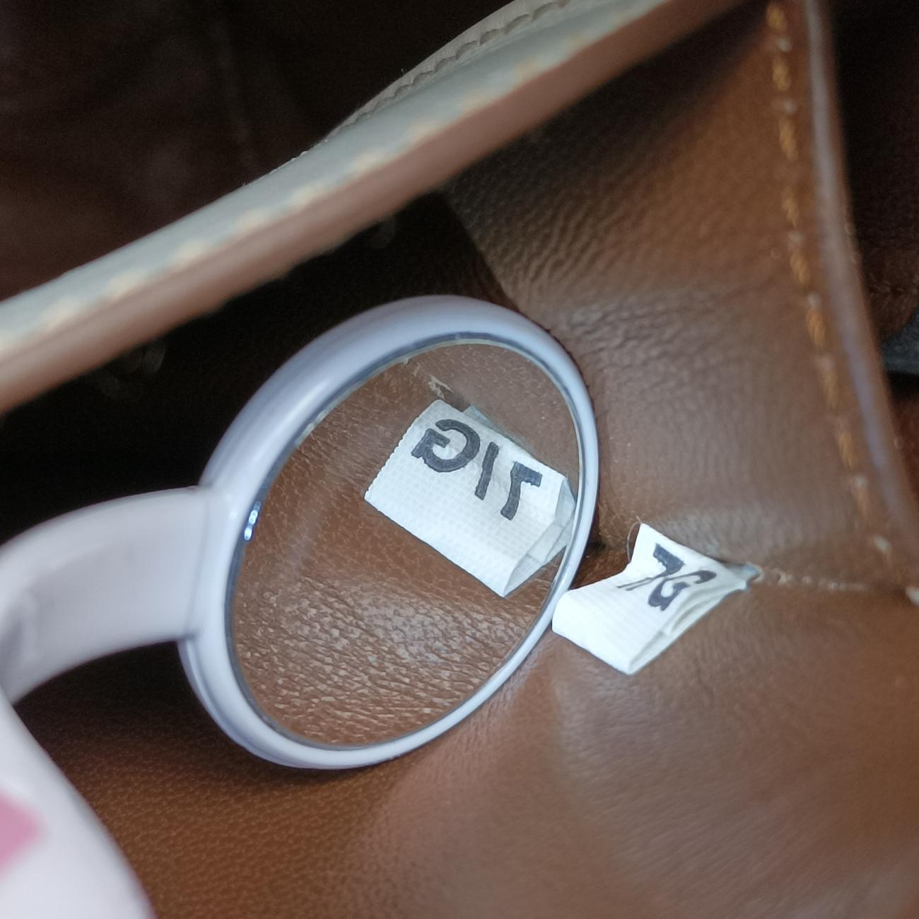 Vintage Prada City calf stitch handle Beige x White Leather BL0920 shoulderbag | stylenewstar