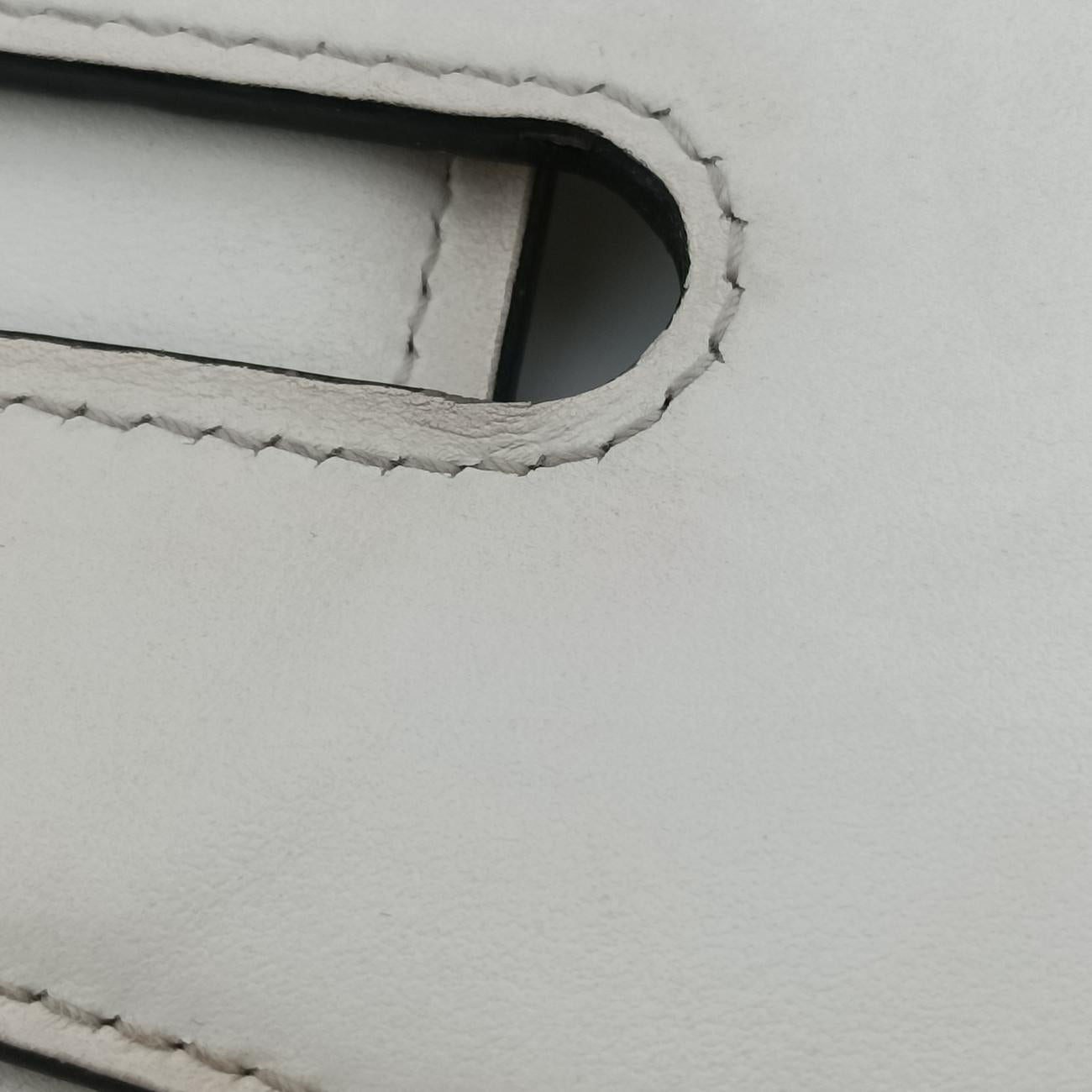 Vintage Prada Sidonie White SAFFIANO　Leather 1BD219 shoulderbag | stylenewstar