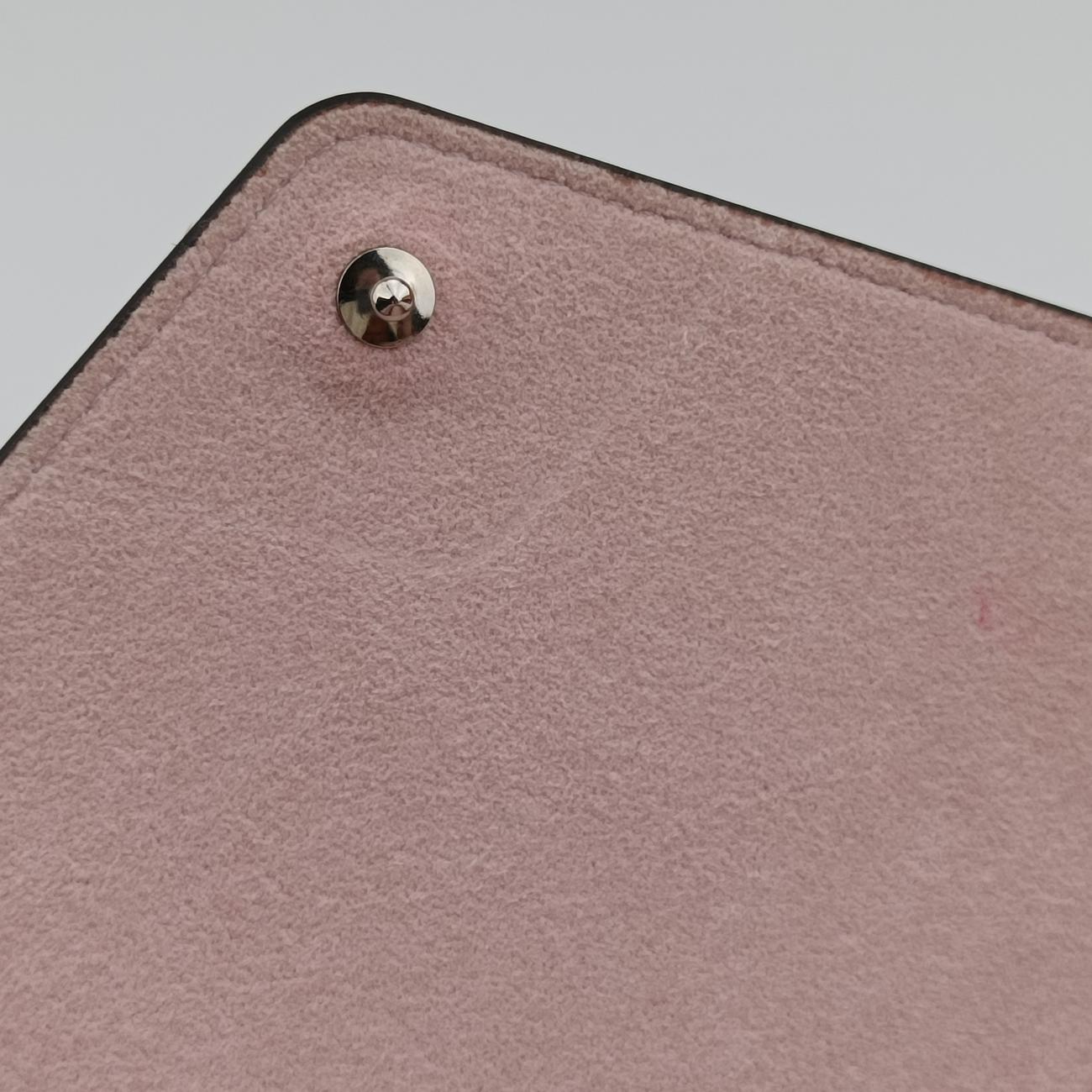 Pre-owned Louis Vuitton Pochette Rose Ballerine Epi M62457 clutchbag | stylenewstar