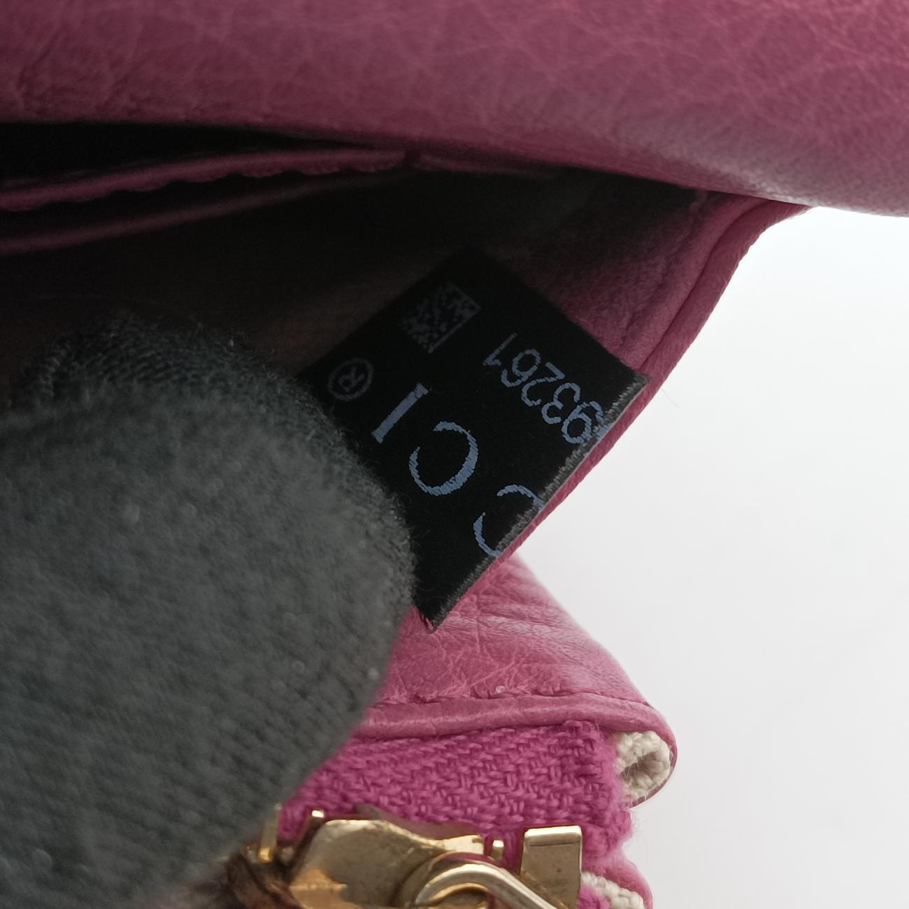 Pre-owned Gucci Broadway Purple Leather 283061 shoulderbag | stylenewstar