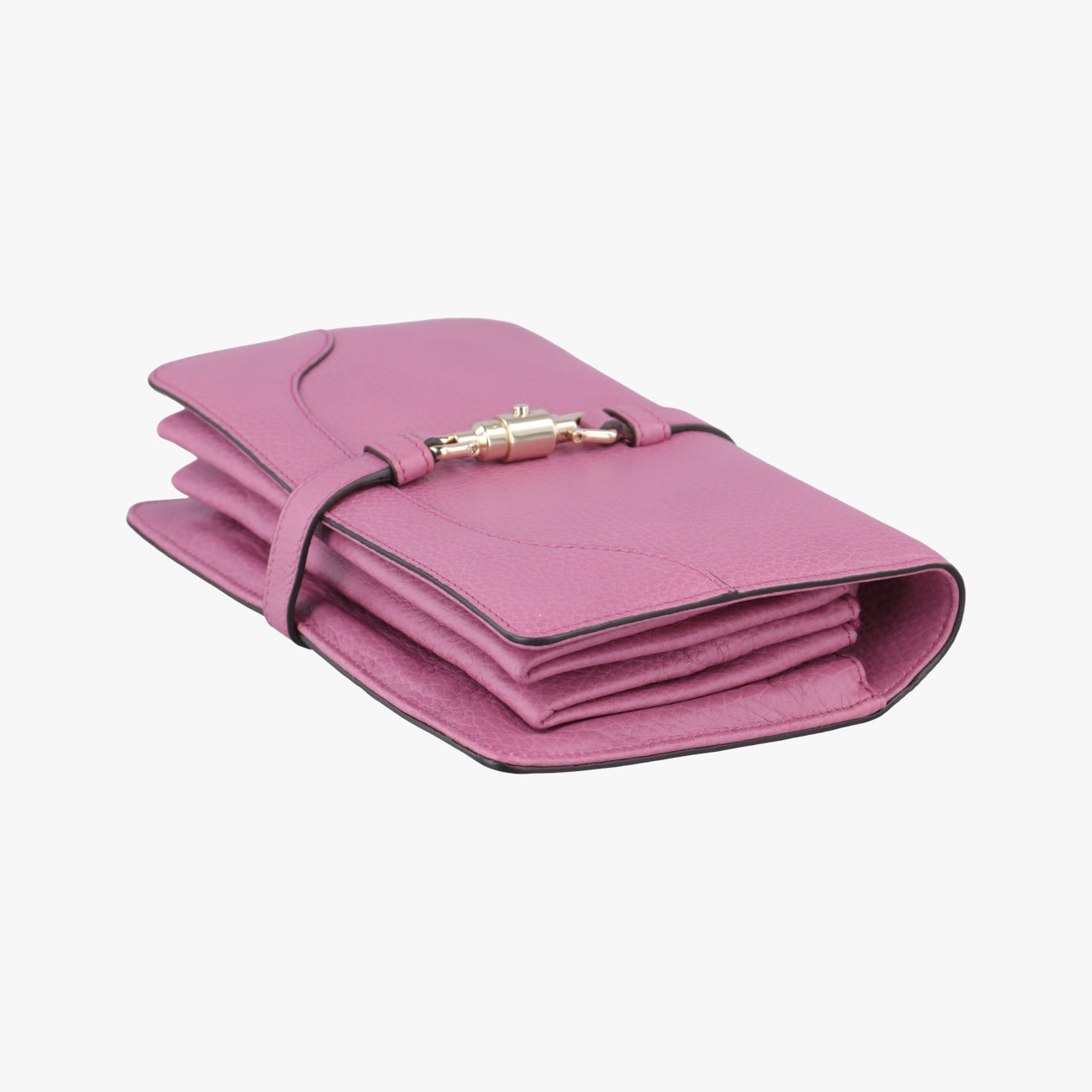 Pre-owned Gucci Broadway Purple Leather 283061 shoulderbag | stylenewstar