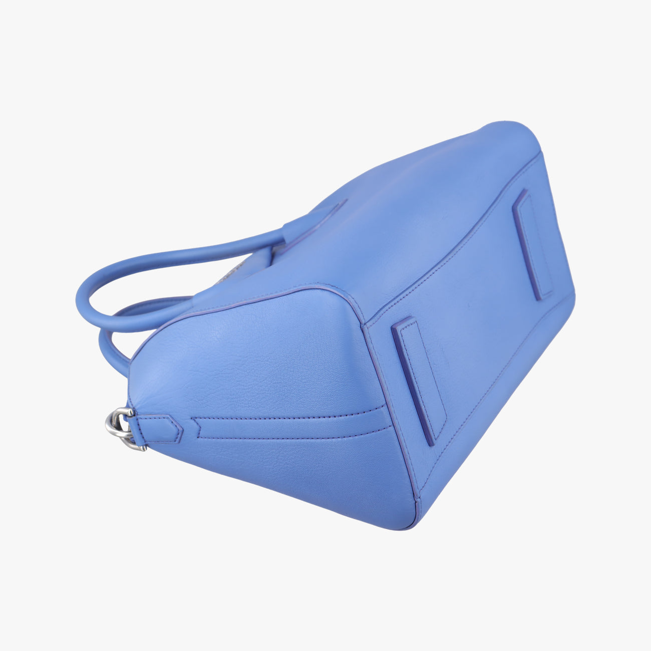 Pre-owned Givenchy Antigona Blue Leather  shoulderbag | stylenewstar