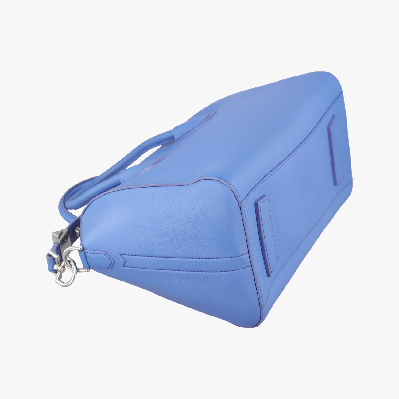 Pre-owned Givenchy Antigona Blue Leather  shoulderbag | stylenewstar