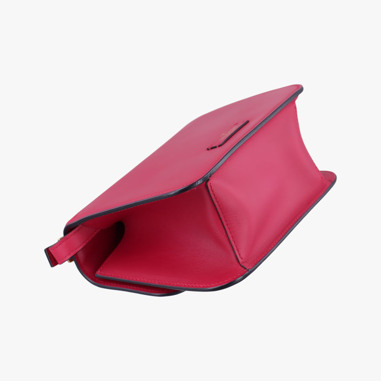 Pre-owned Valentino V sling Pink Leather  shoulderbag | stylenewstar