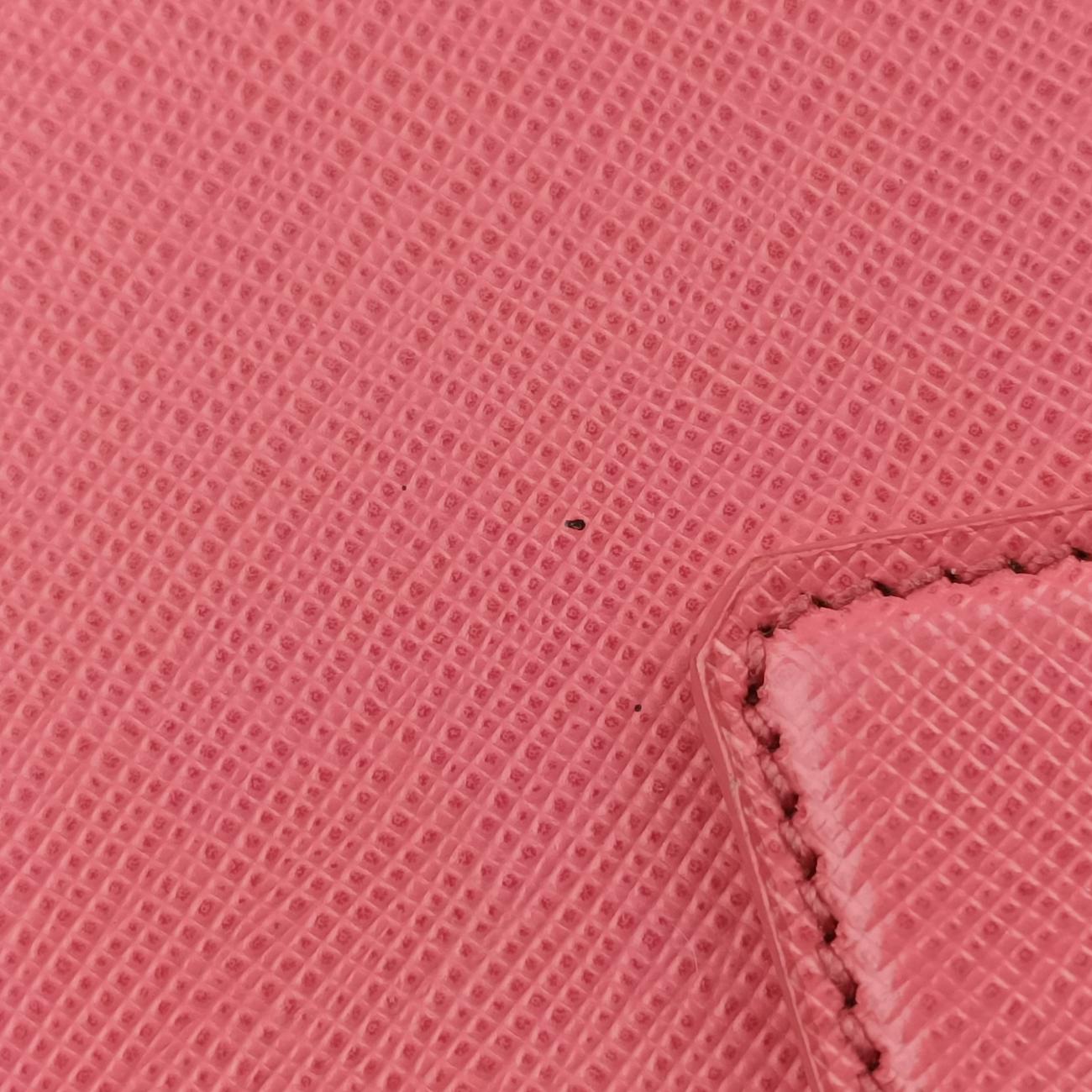 Pre-owned Prada Promenade Pink SAFFIANO Leather BN2558 shoulderbag | stylenewstar