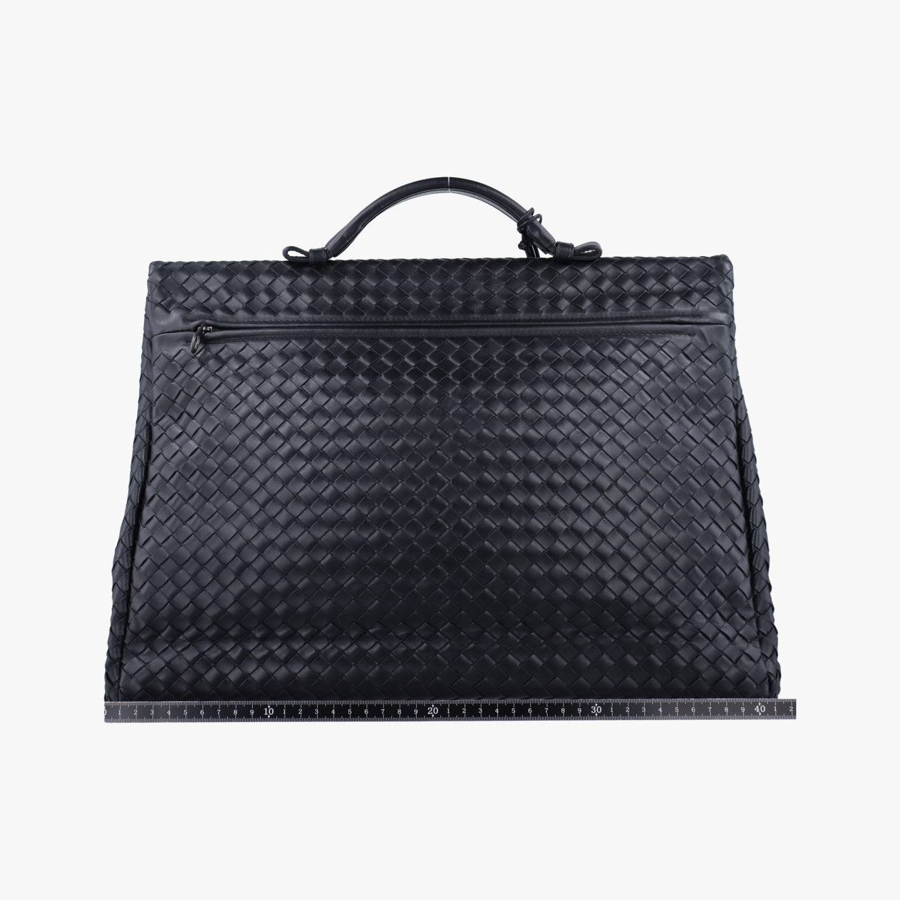 Pre-owned Bottega Veneta Intrecciato Black lambskin  handbag | stylenewstar