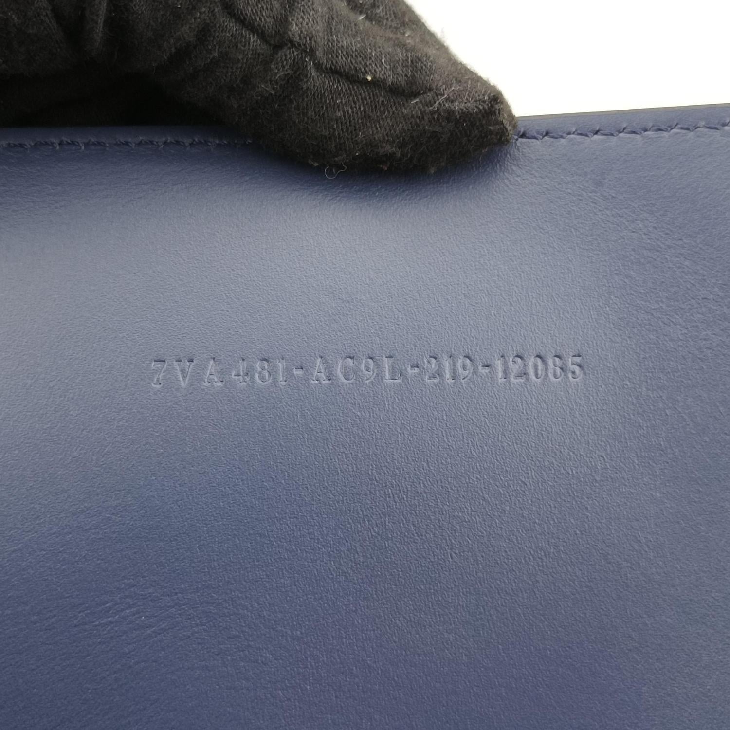 Pre-owned Fendi null Navy null 7VA481 shoulderbag | stylenewstar