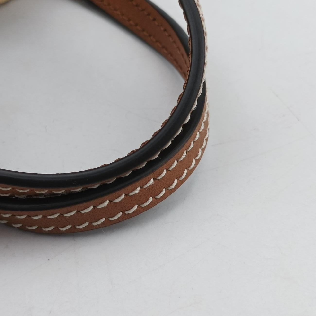 Pre-owned Gucci Super Mini Straw-Effect Brown×beige straw×Leather 780083 shoulderbag | stylenewstar